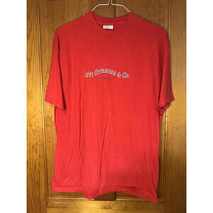 Levi Strauss & Co. Red Graphic T-Shirt Hanes Tag Size XL